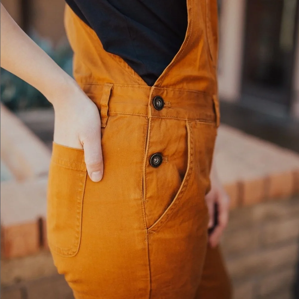 Roamers Brand Marshall Point Overalls in Dijon (Size 26) - Picture 2 of 6